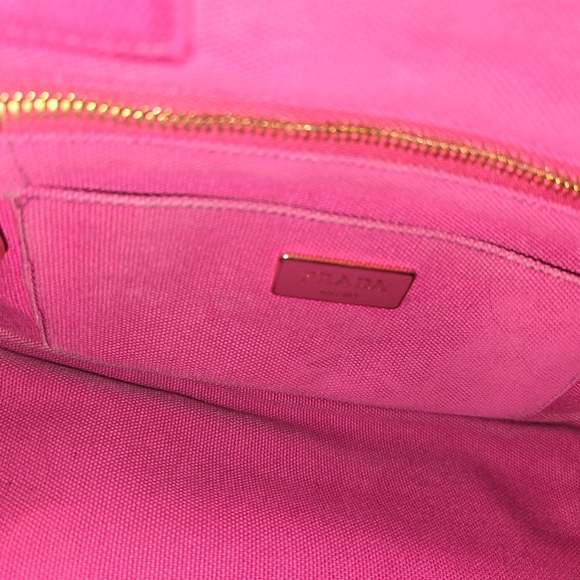 Prada Hot Pink Canapa - Picture 9 of 12